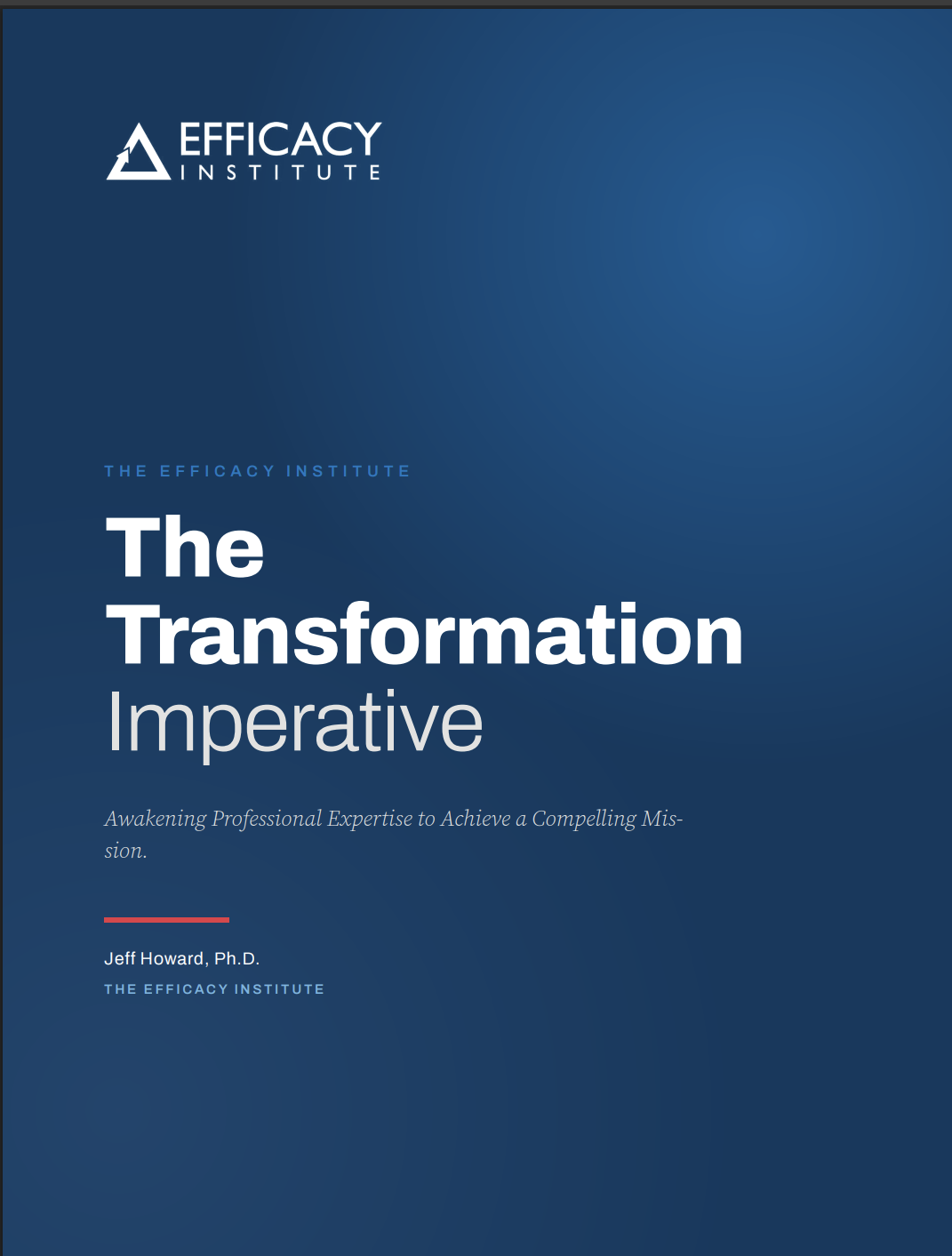 The Transformation Imperative cover